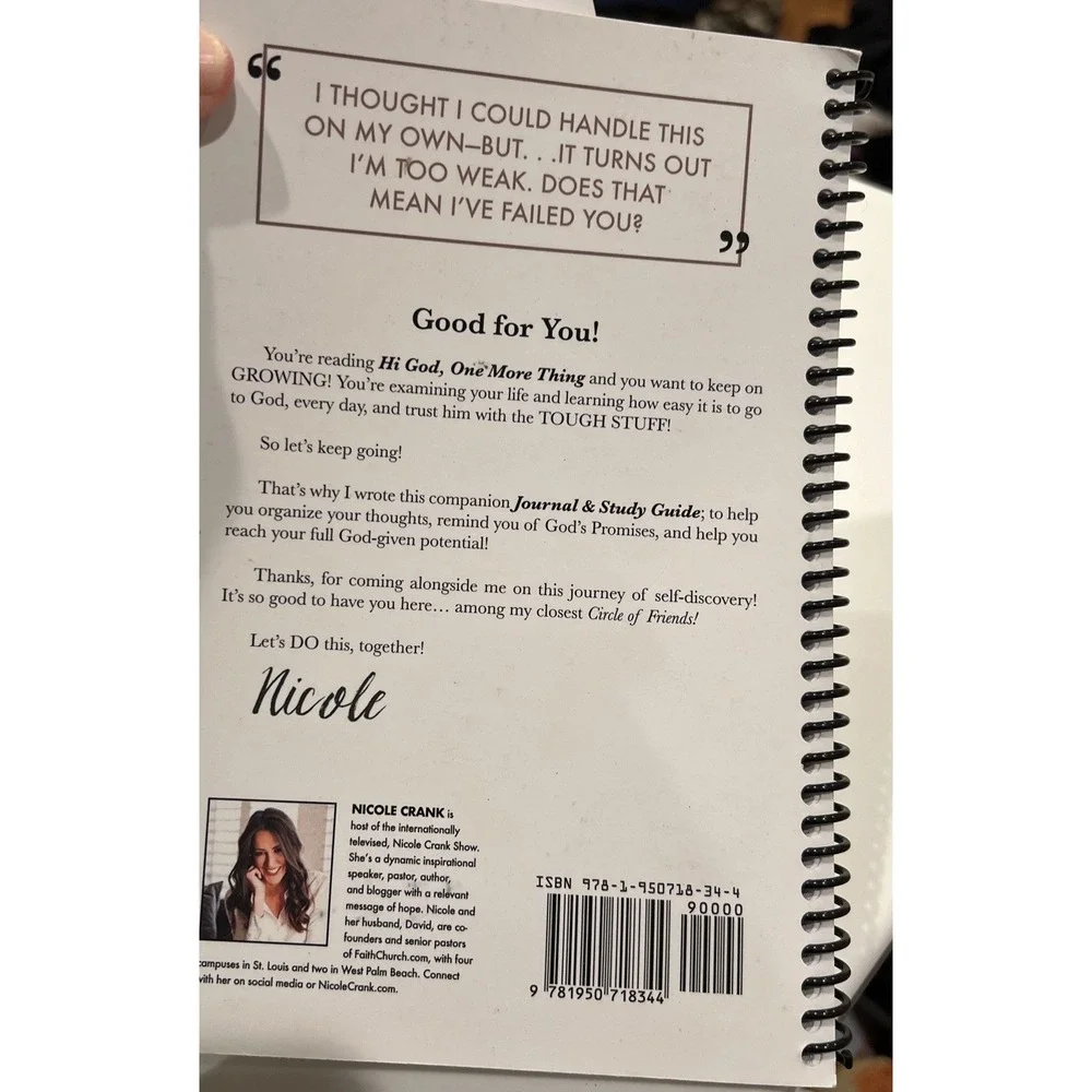 Nicole Crank hi god
